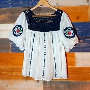 Cleobella Navi Blouse M NWOT